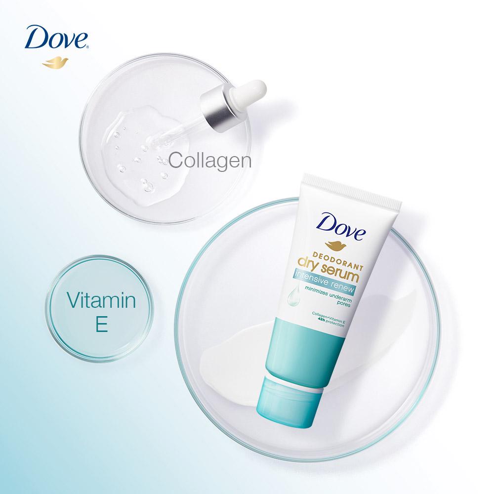 Kem khử mùi Dove tinh chất serum dành cho nữ dưỡng da sáng mịn 50ml