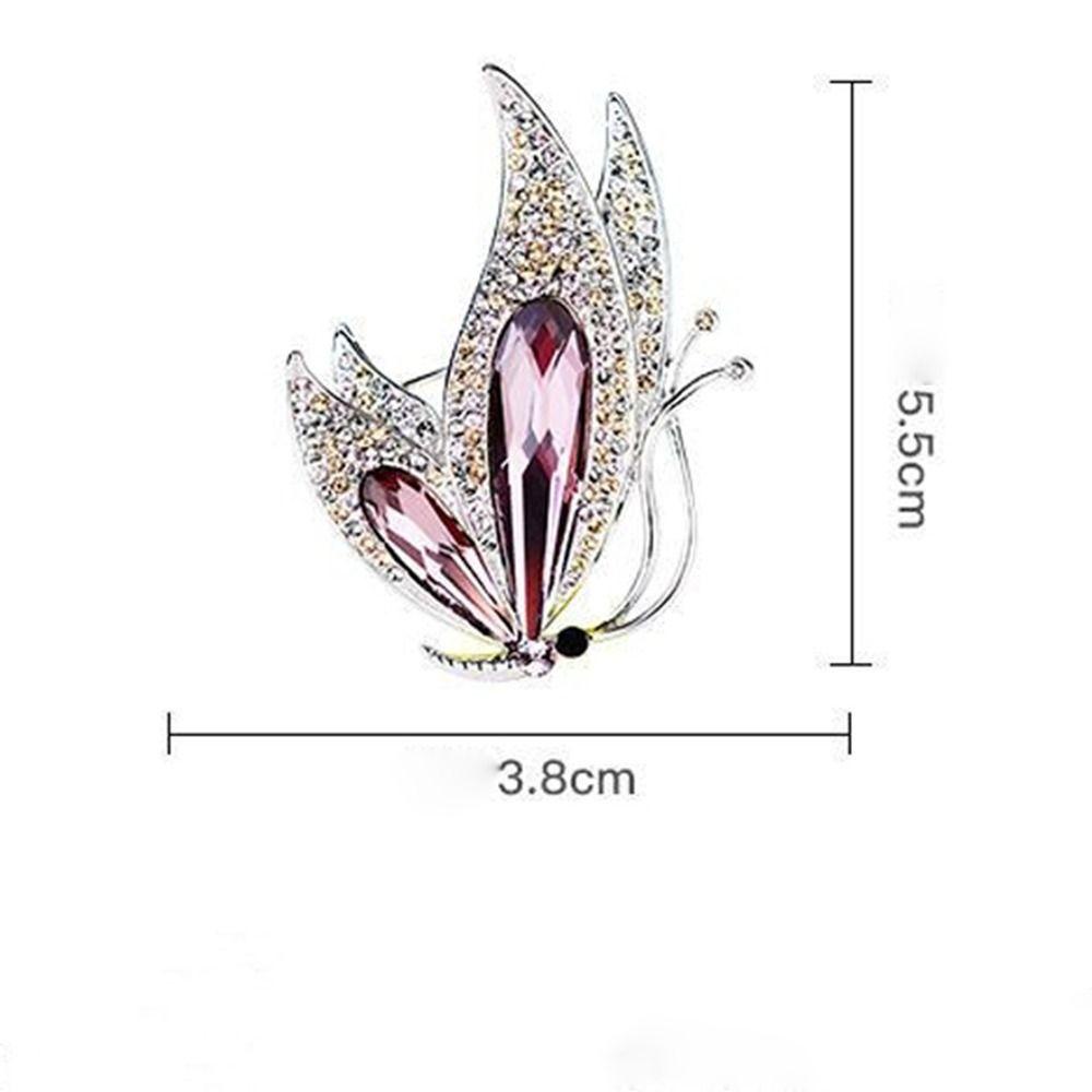 Ghim Cài Áo Hình Bướm Phong Cách Vintage Dành Cho Nữ|Phụ Kiện Quần Áo Chất Lượng Cao