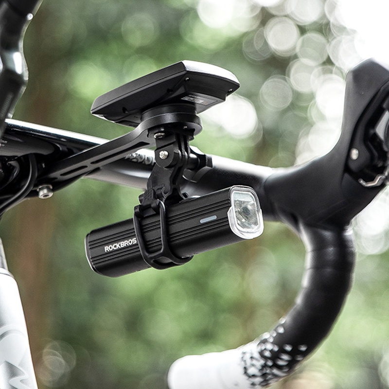 Rockbros Giá Đỡ Đèn Pin Mở Rộng Gắn Tay Lái Xe Đạp Tiện Dụng
