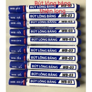 Bút Lông Bảng Thiên Long WB-03 dùng viết bảng trắng, mực xanh