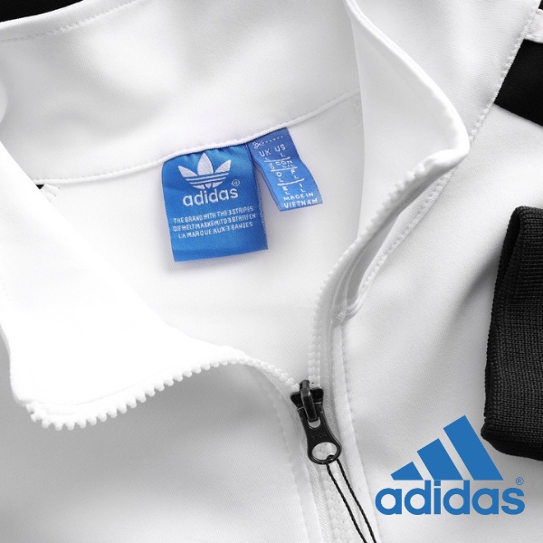 Áo khoác thể thao adidas 3 sọc nam nữ trắng cao cấp big size dày dặn LilyWEAR