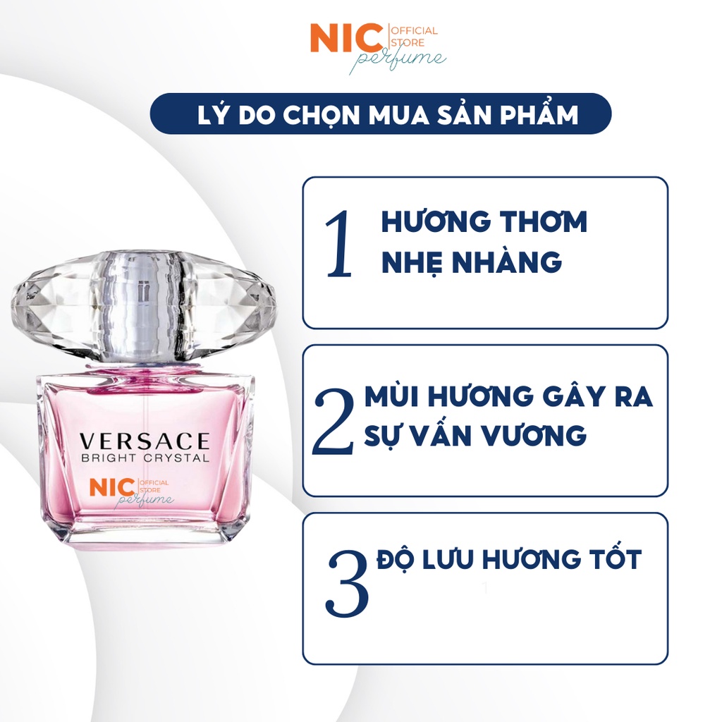 10ml Versace Bright Crystal | Nước hoa nữ