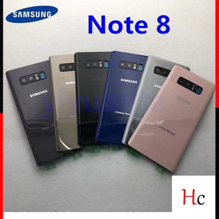 Ốp điện thoại mặt sau mặt kính chất lượng cao cho samsung galaxy note 8 n950 n950f n9500 n950u note 8 lưng
