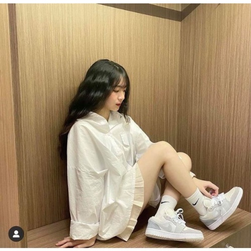 Giày Jordan Paris, Giày Jordan Cổ Thấp Màu Xám Quốc Dân, Giày Sneaker Nam Nữ