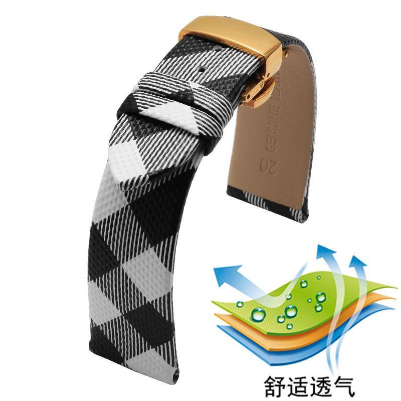 Dây Đeo Đồng Hồ Bằng Da BURBERRY classic BURBERRY BU1938 18 20mm Dành Cho Nam Nữ