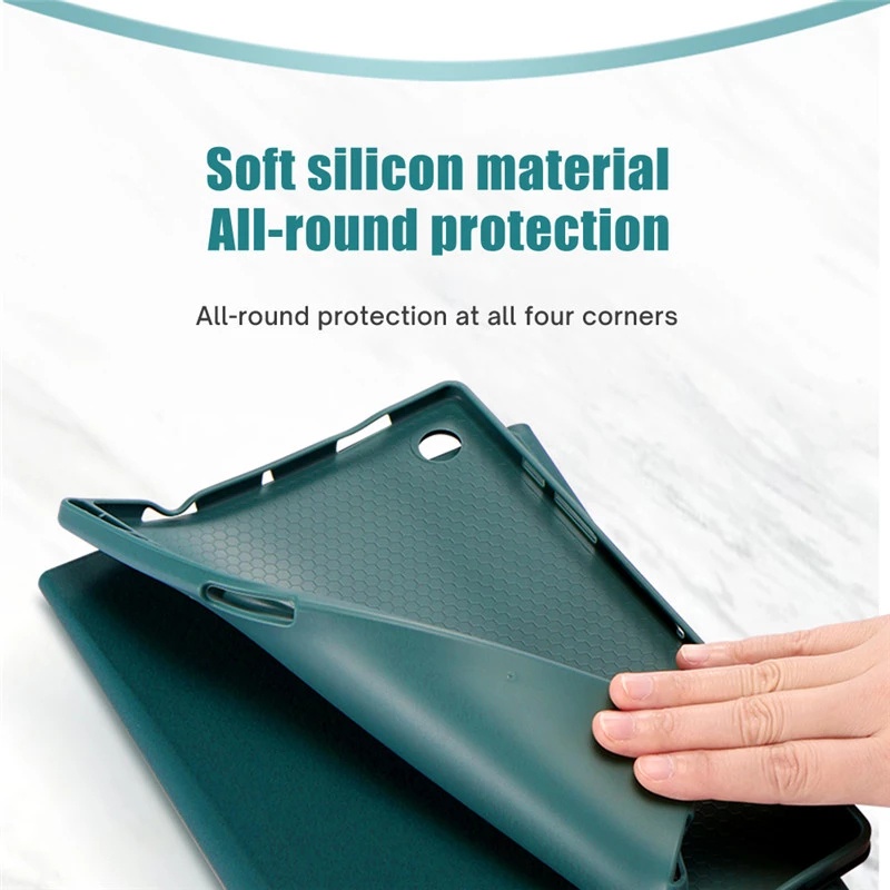 Bao Da PU Máy Tính Bảng Kèm Bàn Phím Bluetooth Có Thể Tháo Rời Cho Xiaomi RedMi Pad 10.61 inch 2022 Ốp