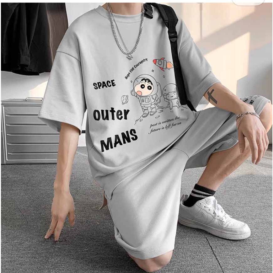 Đồ Bộ Thể Thao Nam Nữ SPACE  - Set Quần Áo bốn mùa đẹp cao cấp mặc nhà đi chơi thoải mái 01