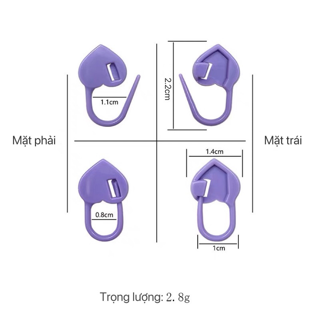 Kim Đánh Dấu Len / Ghim Đánh Dấu Len Nhiều Màu Sắc