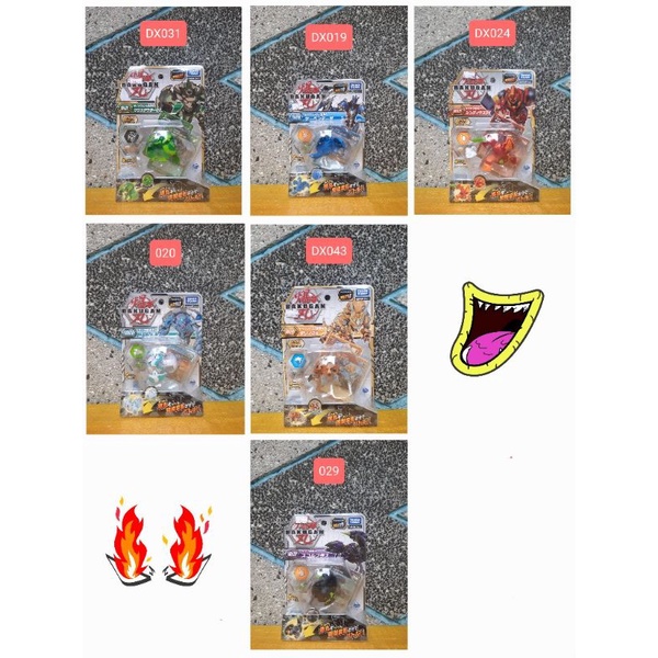 Mô hình chiến binh Bakugan 2