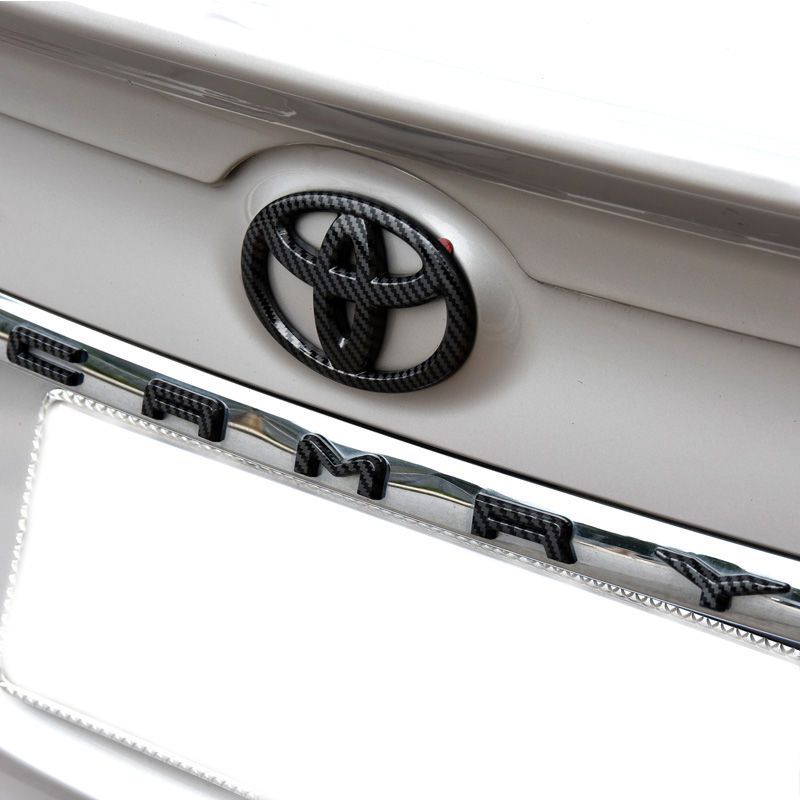 Miếng Dán Logo Chữ camry Màu Đen Trang Trí Đuôi Xe Hơi