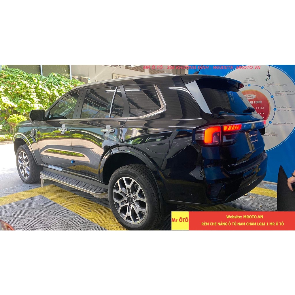 Rèm Che Nắng Xe Everest 2023 Hàng Loại 1 MR Ô TÔ