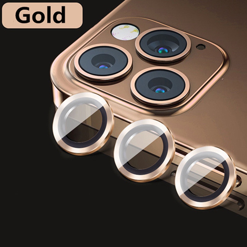 Miếng Dán Cường Lực 3D Bảo Vệ Ống Kính Máy Ảnh Cho iPhone 12 Pro Max Ốp