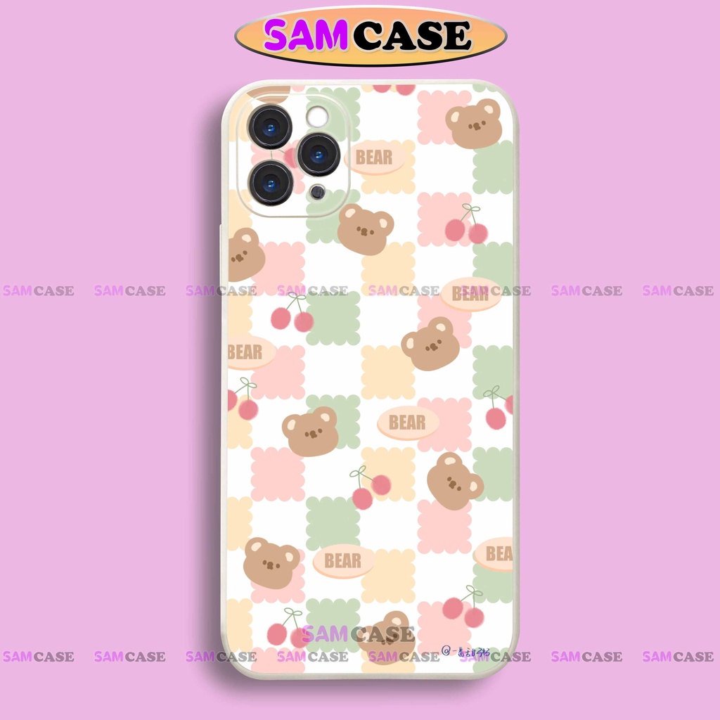 Ốp lưng điện thoại iPhone cặp đôi hoạt hình cute dễ thương cạnh vuông cho ip 6/6s/7/8/X/XS/XR/11/12/13/14 Pro max plus