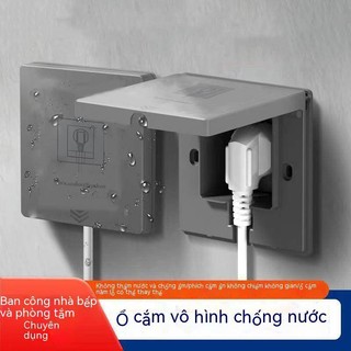 Ổ cắm điện năm lỗ chống thấm nước không tự điều chỉnh loại 86
