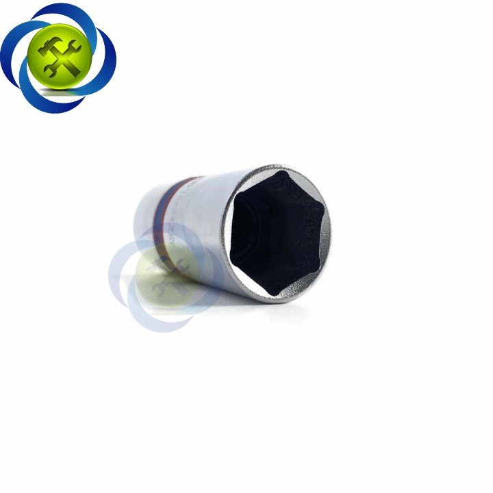 Tuýp tháo bugi xe máy 16mm Kingtony 463516M ron cao su chân cắm 1/2