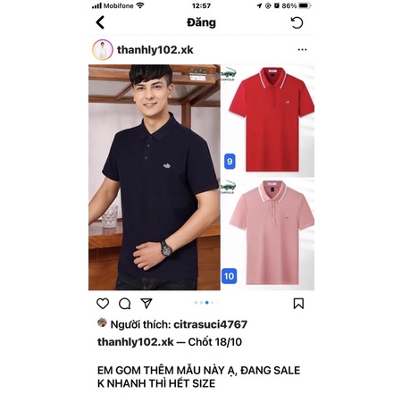 Áo polo nam