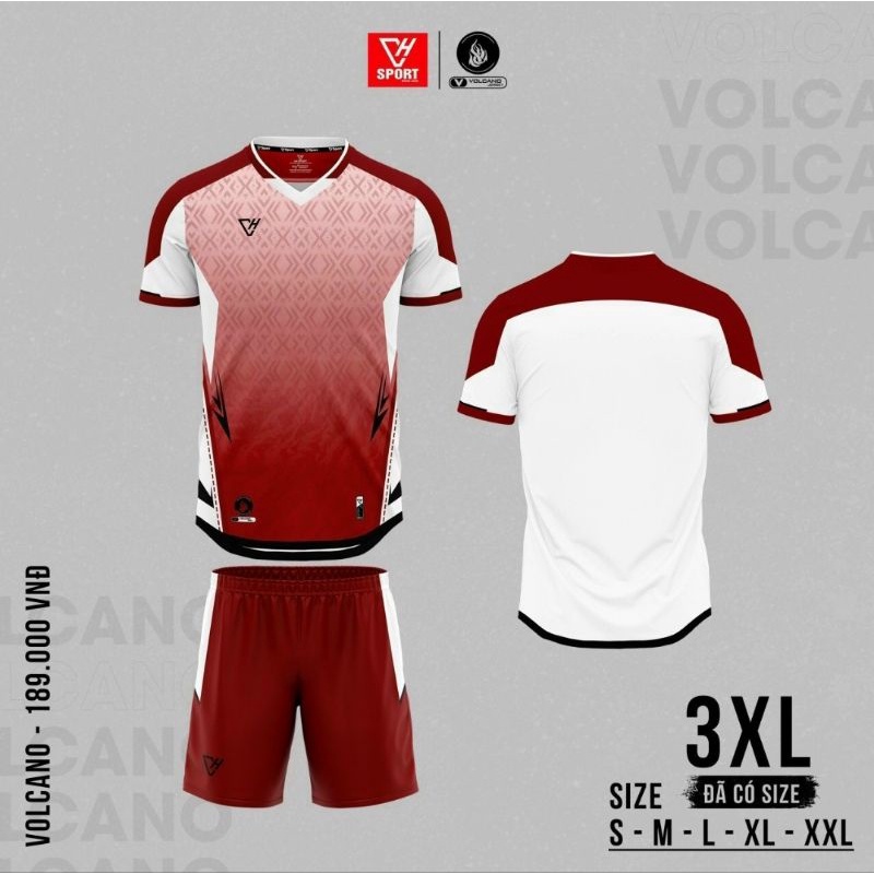 BỘ QUẦN ÁO BÓNG ĐÁ V-H SPORT - VOLCANO 2022