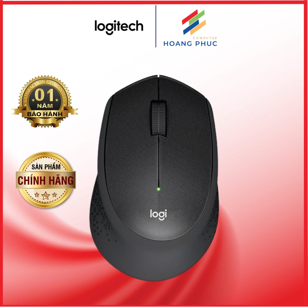 Chuột không dây Logitech M330 Silent - Hàng chính hãng