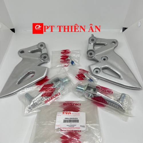Bộ (Pas) gác chân trước GSX R150, GSX S150, Bandit 150 Zin Chính Hãng Suzuki Indonesia - PT THIÊN ÂN