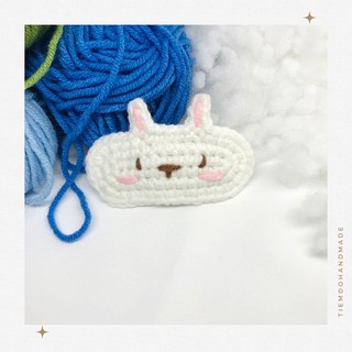 [HANDMADE] Kẹp tóc thỏ và cà rốt bằng len