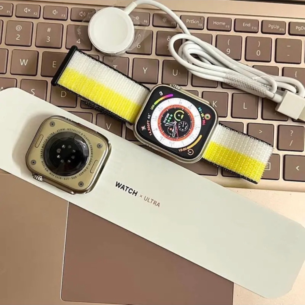 Đồng Hồ Thông Minh H10 ULTRA Viền Titan Bản Cao Cấp Mới Nhất 2022