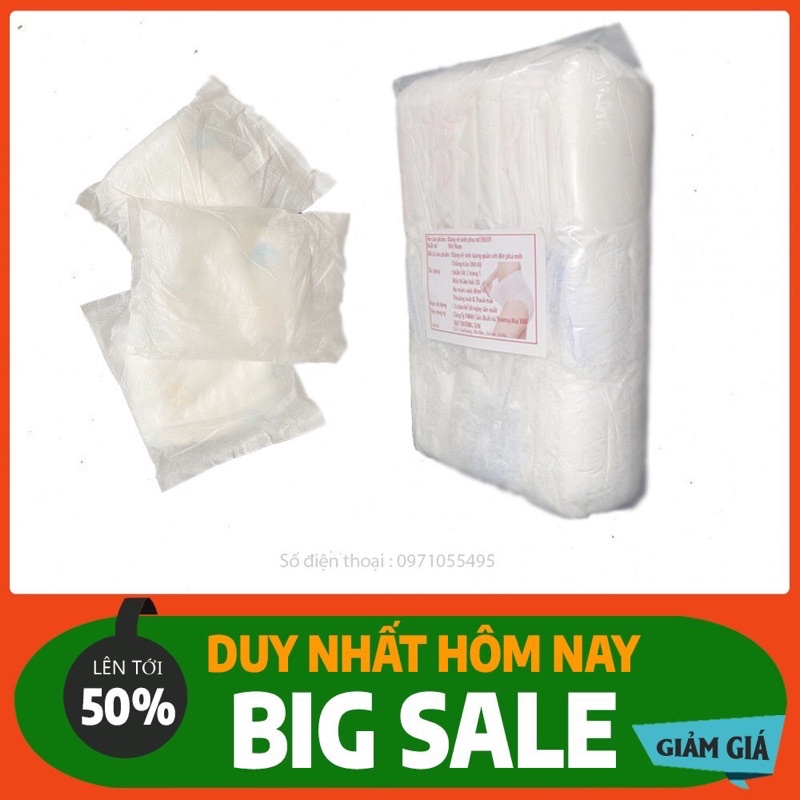 [freeship ]100 miếng băng vệ sinh Enjoy dạng quần size 30 80kg