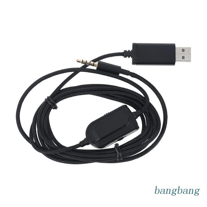 Dây Cáp Thay Thế 3.5Mm Sang USB 7.1Wire Cho Tai Nghe Chơi Game A10 A40