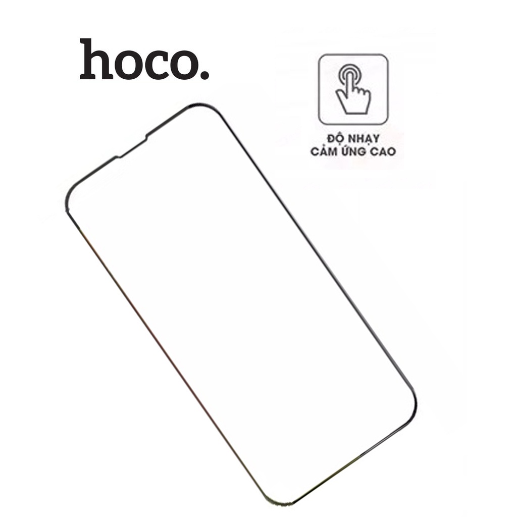 Kính cường lực full màn hình Hoco G12 dày 0.4mm dành cho iPhone chống bám vân tay độ nhạy cao