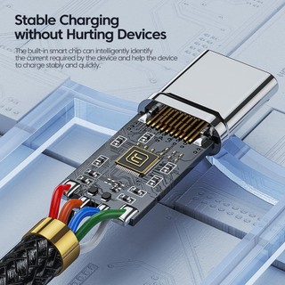 Dây Cáp Sạc Nhanh 6A Micro USB C 100W