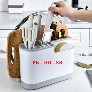 Kệ để dao, thớt, đũa nhựa abs mẫu mới - siêu rẻ