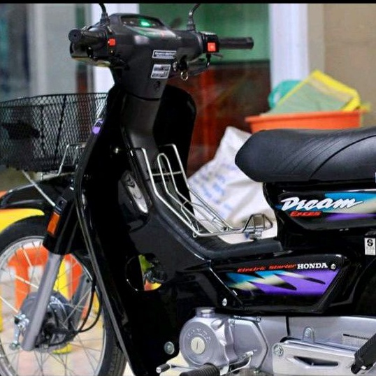 Bộ 3 nhựa đen nhám, áo xe DREAM lùn zin honda thái xịn