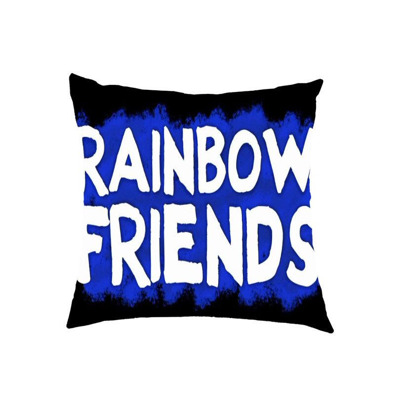 Game Roblox Pillow Cover Roblox Rainbow Friends Cushion Cover Pillow Cover Sofa Bed Decoration Christmas Kids Gift Soft Material
