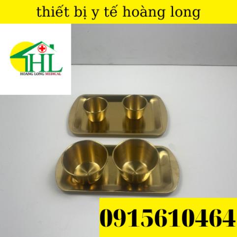Dụng Cụ Spa Inox Mạ Vàng: Bát Spa Inox, Khay Inox Mạ Vàng Sang Trọng