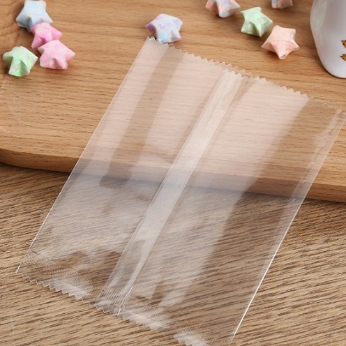 Set 100 Túi đựng bánh cookie/ bánh quy/ trà hoa nhiều kích thước-Babap