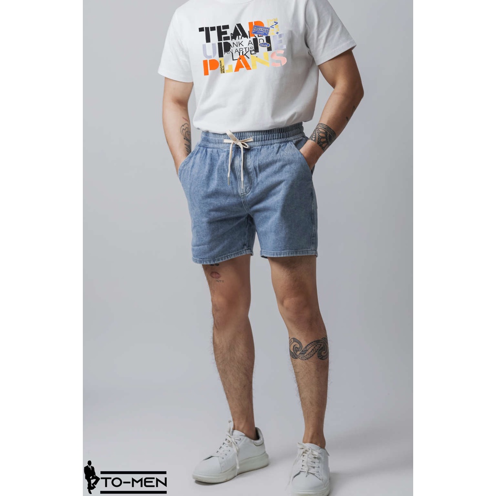 Quần Short Jean  Nam Nữ Cao Cấp 2 màu Xanh và Xám , form Slimfit trên gối ,Co Dãn Nhẹ.