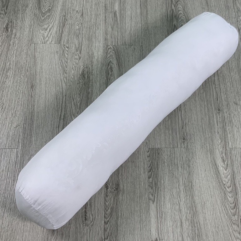 Ruột Gối Ôm Hơi Dài 35 x 100cm Bông Gòn 100% Có Khoá Kéo, Gối Ôm Người Lớn Giặt Được Gòn