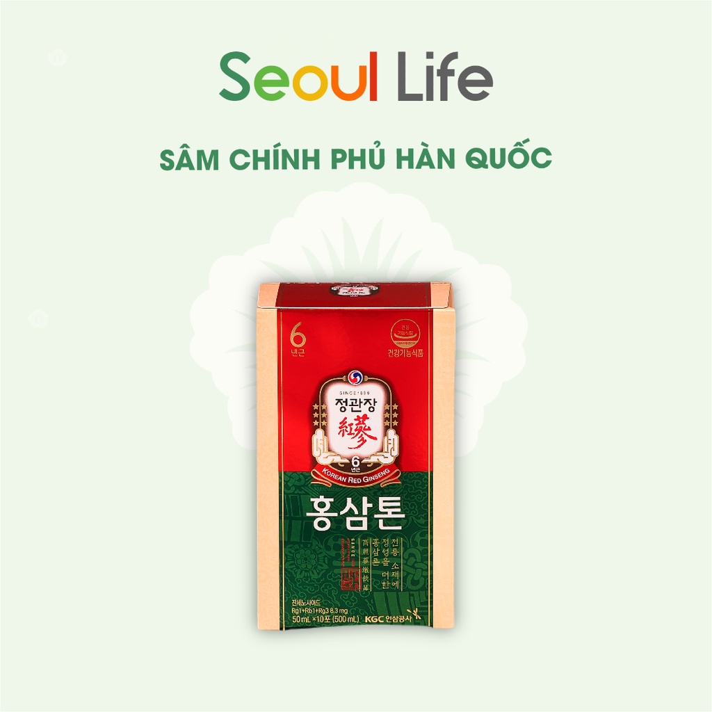 Nước Hồng Sâm Chính Phủ Hàn Quốc KGC Cheong Kwan Jang Tonic 50ml x 30 gói