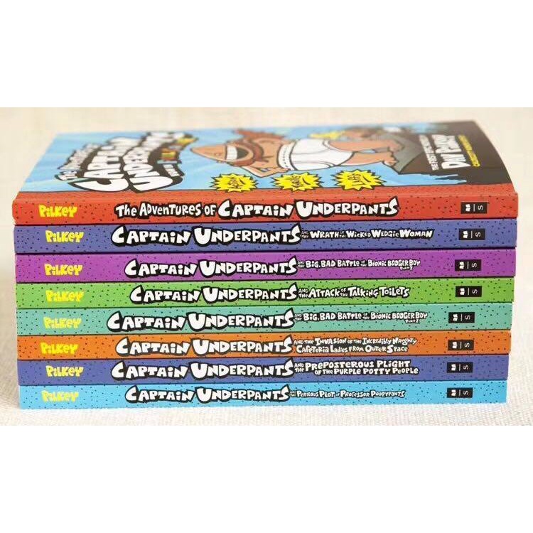 Đồ chơi - CAPTAIN UNDERPANTS FULL COLOUR Mới nhất 12q