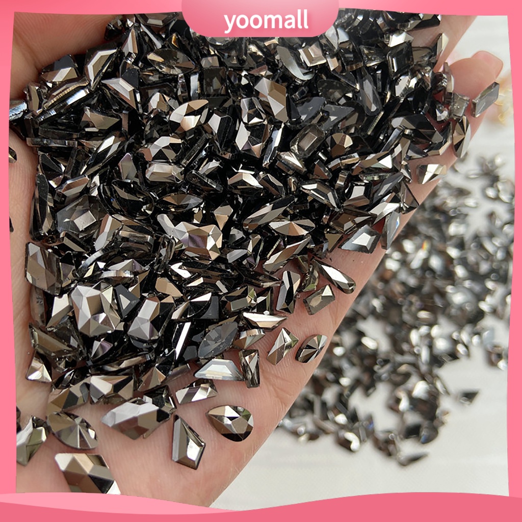 Túi 50 Hạt Đá 3D Lấp Lánh Đính Móng Nghệ Thuật