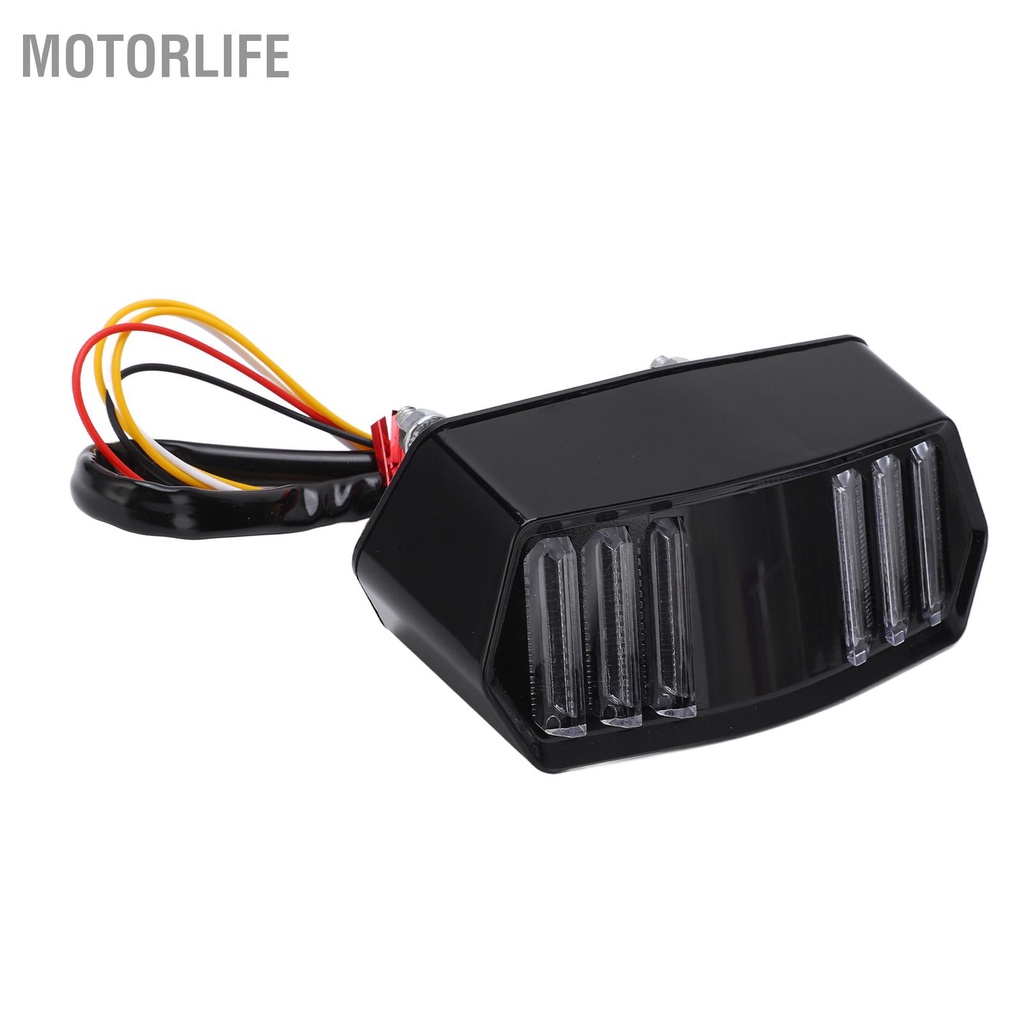 Motorlife Đèn hậu xe máy LED báo phanh lần lượt 42W cho CB650F CB650R CBR650F CTX700N DCT ABS Grom 125