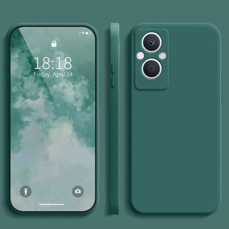 Ốp lưng OPPO RENO 8Z 5G Ốp Điện Thoại Màu Trơn Cho OPPO Reno 7Z / 8 / 7 / 6 / 5 / Reno 8 4g Reno 7 4g yt
