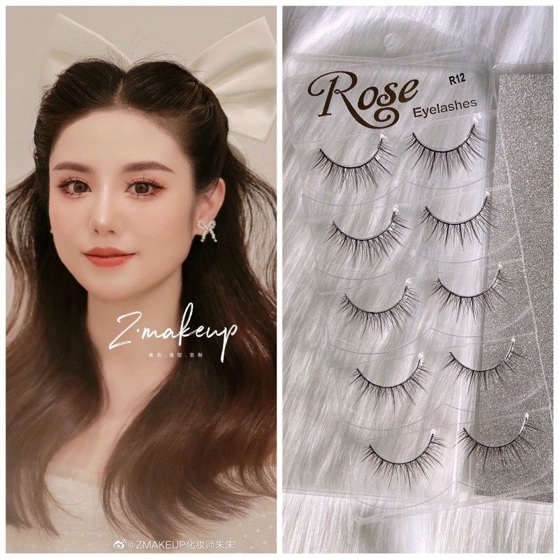 Mi Giả ' Rose ' 5 Đôi Nhiều Mã