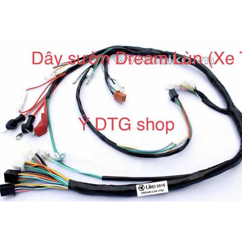 Dây Điện Sườn Xe Dream Lùn MS3603