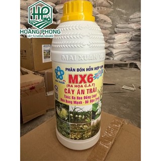 Phân bón lá chuyên dùng mx6 đặc hiệu cây có múi, thúc ra hoa đồng loạt, hoa bung