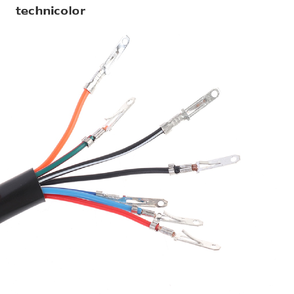 Đồng Hồ Đo Tốc Độ Kép 12V Màu Đen Có Đèn LED Báo Hiệu Cho Xe Máy