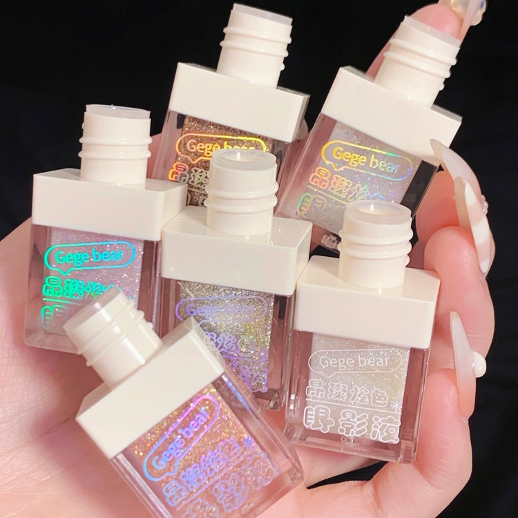 1 Phấn Mắt Dạng Lỏng Ánh Nhũ Lấp Lánh Nhiều Màu Sắc Thời Trang Dành Cho Nữ