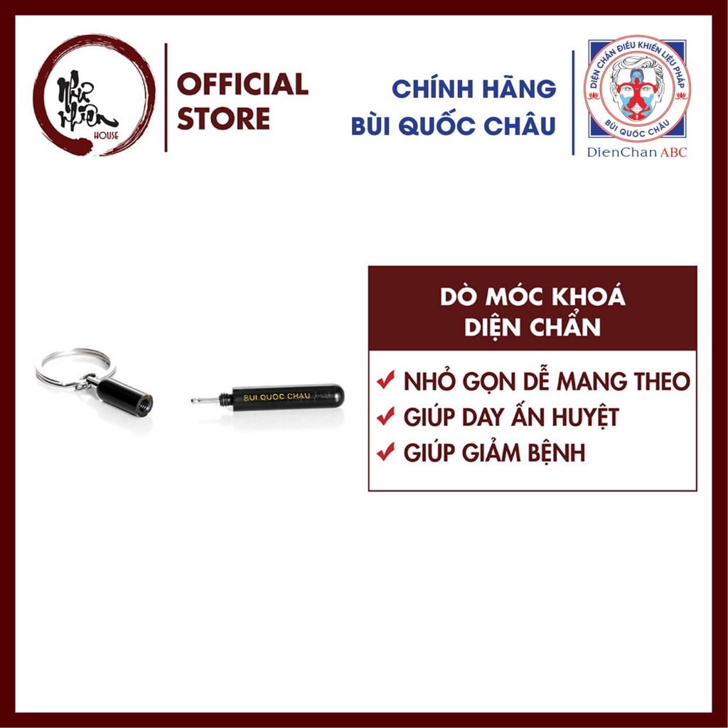 Dò Móc Khóa Dụng Cụ Diện Chẩn Bùi Quốc Châu Chính Hãng