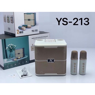 Loa Karaoke YS 213 Phiên Bản Mới Nhất, Âm Thanh Sống Động, Thiết Kế Cực Đẹp, Bass Cực Căng , Hát Nhẹ. Bảo Hành 3 Tháng