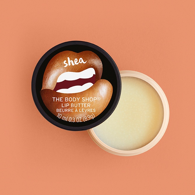 Bơ dưỡng môi The Body Shop Shea Lip Butter 10ML