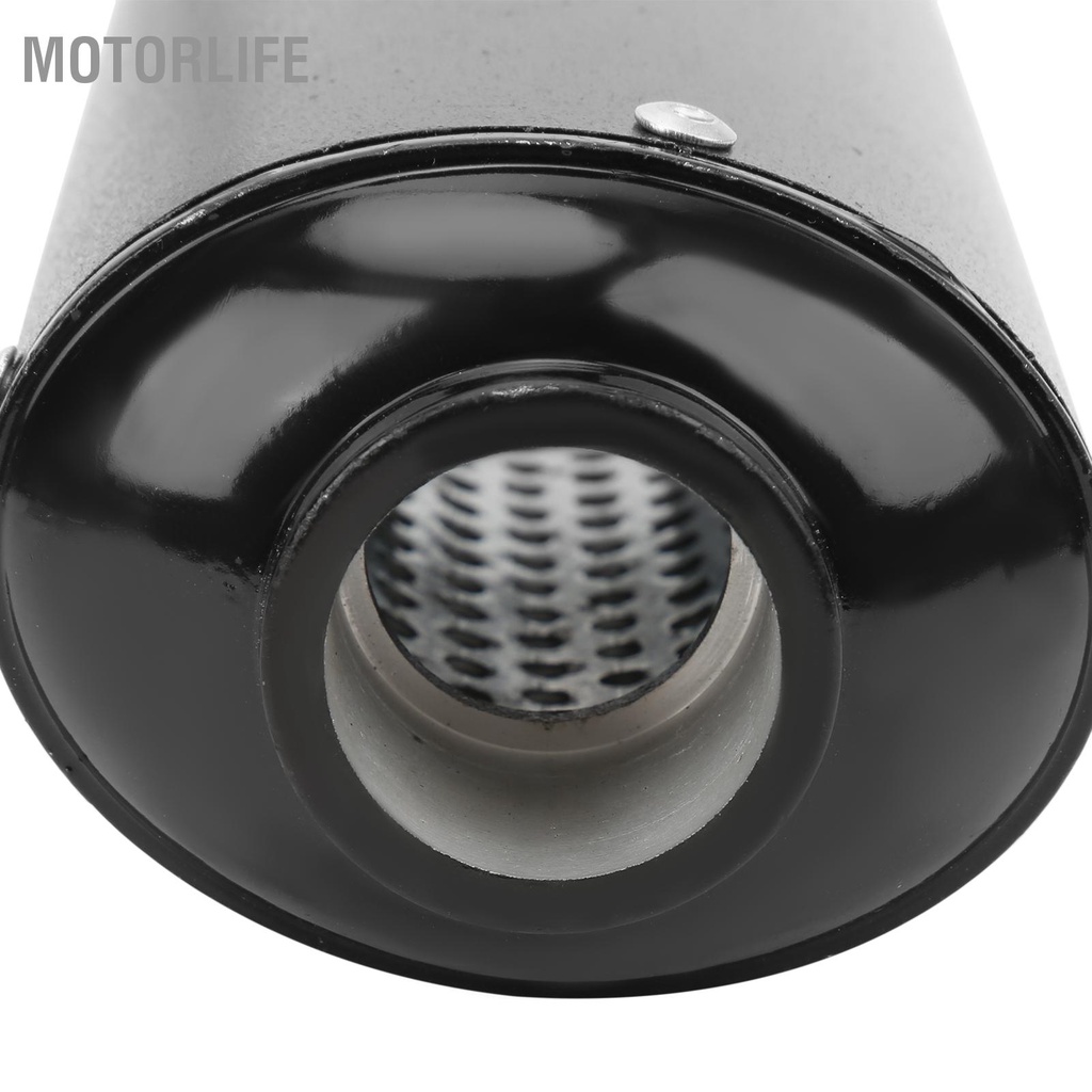 Motorlife 32Mm/1.3in Ống Xả Bịt Hãm Thanh Đen Cho 90cc 110cc 125cc 150cc 160cc ATV Hố Xe Đạp Máy